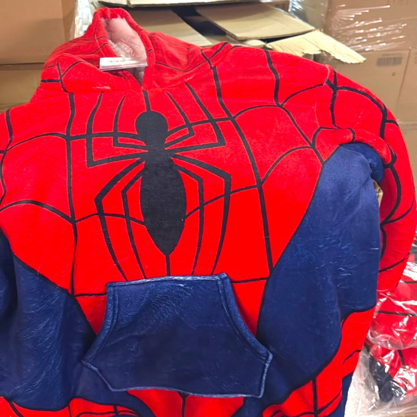 FELPA CON CAPUCCIO  OVERSIZE DISNEY SPIDERMAN