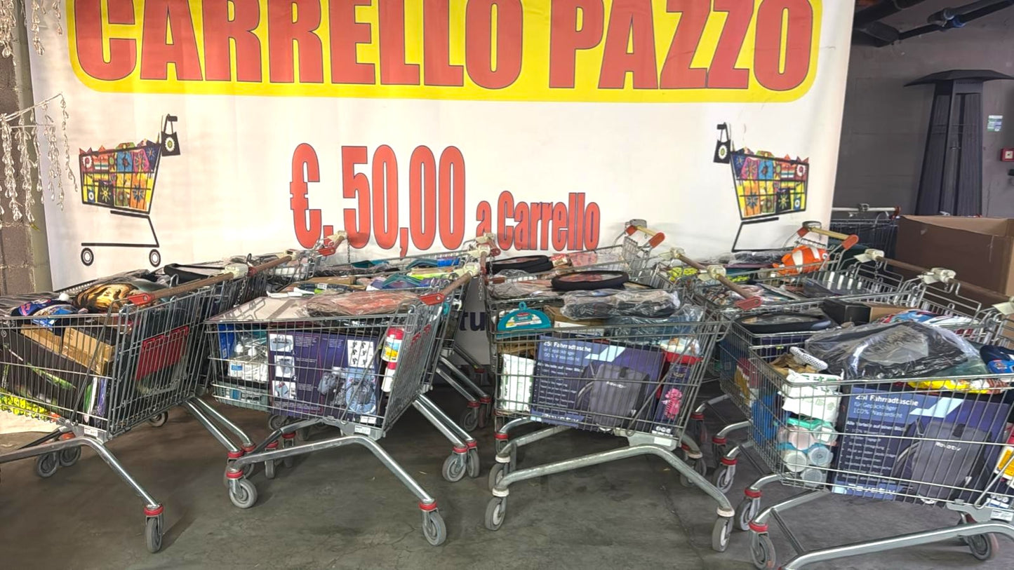 CARRELLO PAZZO ON LINE - contattare al 320 4761032 PER ORDINARE Il TUO CARRELLO SPEDIZIONE IN TUTTA ITALIA